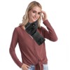 Electric Heated Scarf Soft Warm Temperature Adjustable Washable USB Heating