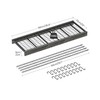 CHOEZON Hanging Pot Rack, 35.4" L x 13" W Ceiling