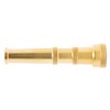 2-Pack 3-in-1 Multi-Purpose 5-inch Brass Twist Garden Hose Nozzle with