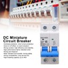 DC Miniature Circuit Breaker Upgraded 2P 500V Air for Solar