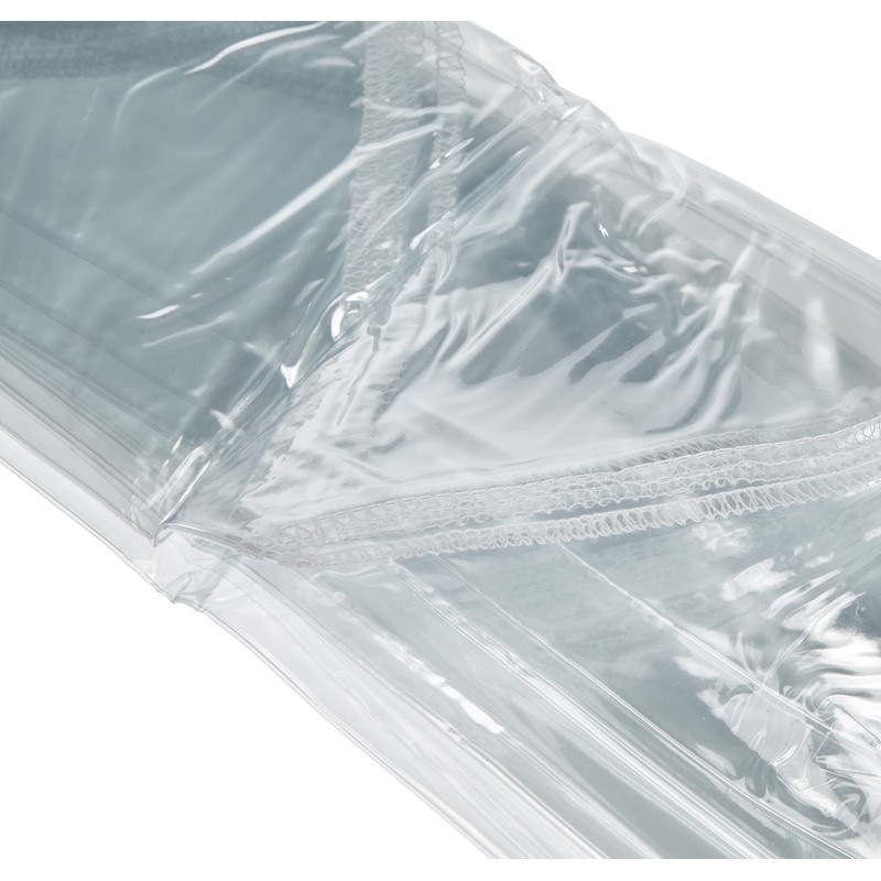 Soleil d'ocre Selartex Runde Tischdecke transparent Durchm. 180 cm Cristal