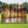 Leowefowa 10x8ft Luxurious Palace Backdrop Retro European Hall Royal Interior