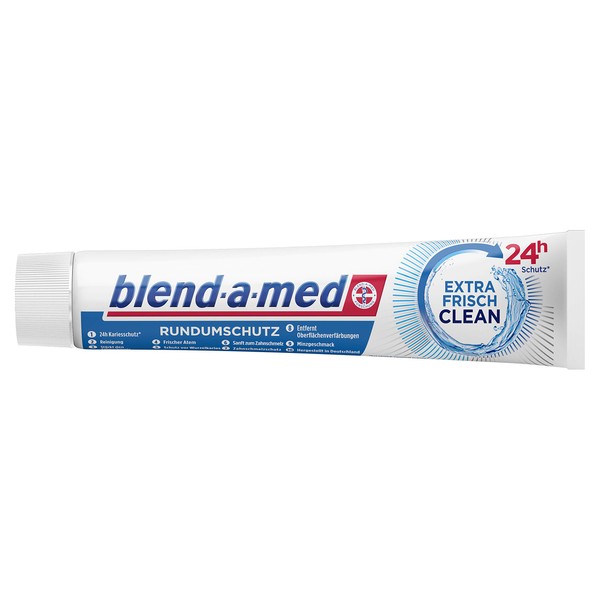 Blend-a-med toothpaste, all-round protection, extra fresh, clean (1 x 75