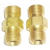 Twin Torch Welding Hose 'B' Size Coupler Set, Oxygen Acetylene/Propane