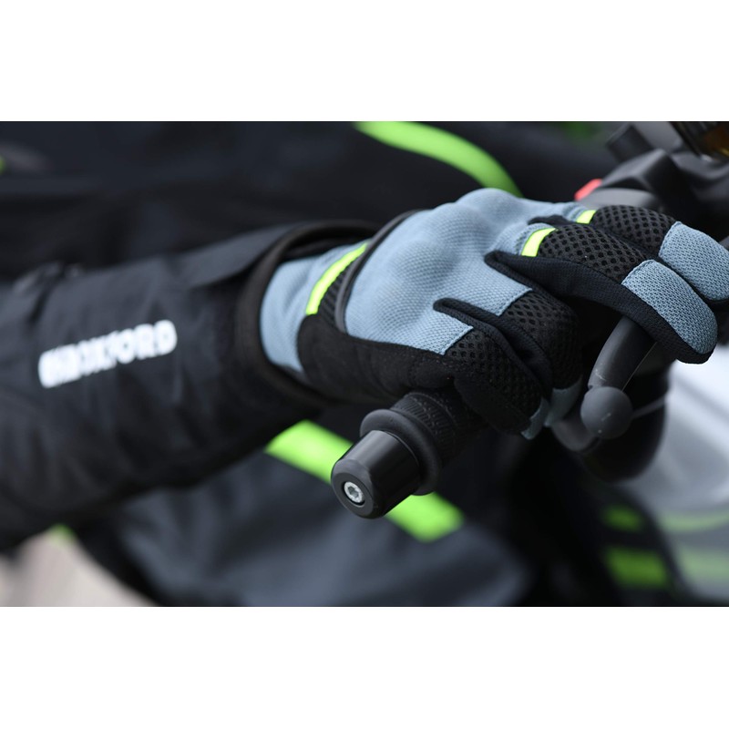 Oxford Brisbane Air Men's Short Summer Glove, Tech Black, 3XL