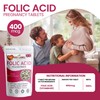 Folic Acid Tablets 400 mcg - 400 Vegan Vitamin B9