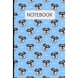 Cute Miniature Schnauzer Dog Pattern: Lined Journal Notebook Miniature Schnauzer Gifts for Miniature Schnauzer lovers | 6" X 9" | 110 Blank Lined