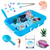 AGENTLAN Ocean Sensory Bin, Ocean Sensory Water Toys with Sea