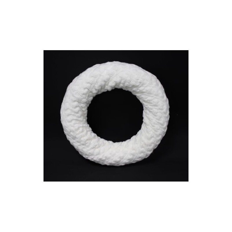 FRANK FLECHTWAREN Kranz Kuschelstrick, 100% Polyester Maße: Ø 40 x