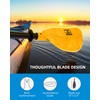 OCEANBROAD Adjustable Kayak Paddle 86in/220cm to 94in/240cm Kayaking Boating Canoeing