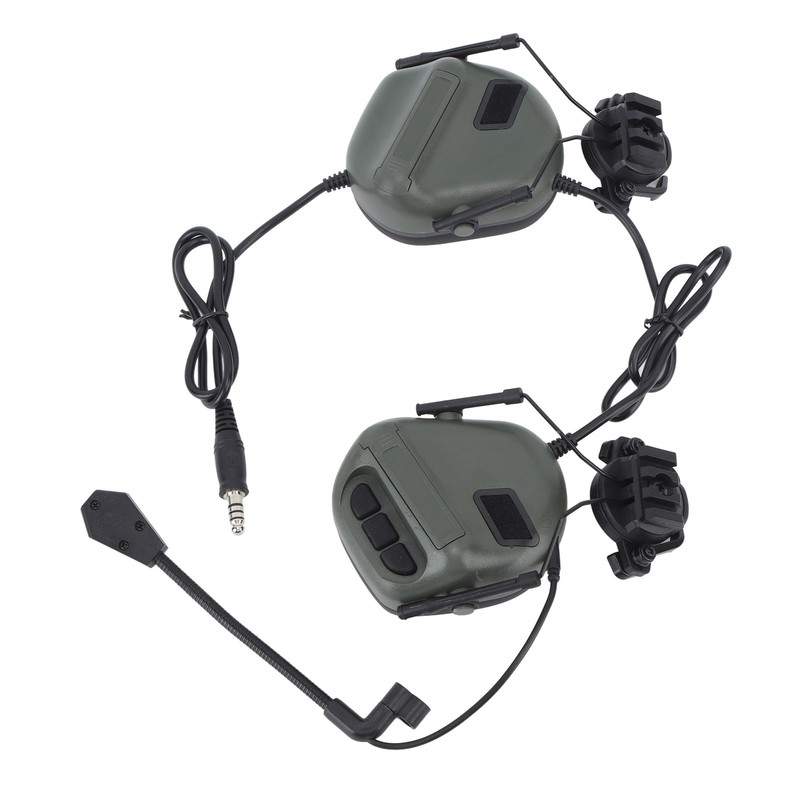 Shooting Headset Shooting Earmuffs Ear Hearing Protection Headphones Sound Amplification
