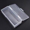 KADS Plastic Transparent Empty Nail Storage Box Manicure Equipment Decoration