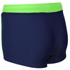 Aquarti Boys' Swimming Trunks with Side Piping, 024 Dark Blue/Green