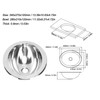 Stainless Steel Round Sink, Mirror Polished Drop In Bar Sink,