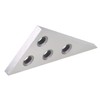 30/60/90 Degree Solid Angle Plate Set - 2 Pcs 45/45/90