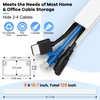 126in Cord Hider Kit, Wire Hiders for TV on Wall,