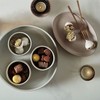 Denby Cutlery Korean Tableware 2-Person 6-Piece Set (Linear Matte Silver