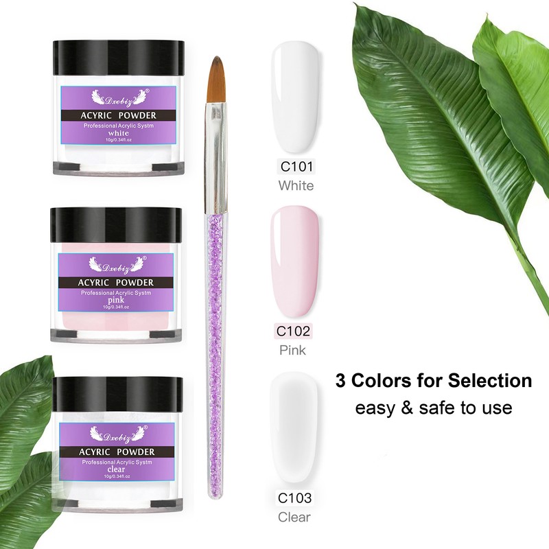 Acrylic Nail Kit Acrylic Powder & Liquid Set with Nail