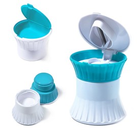 Opret 3 in 1 tablet divider, tablet mortar, tablet cutter, pill splitter, tablet crushing, multifunctional tablet divider for small tablets, large pills