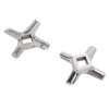 2PCS Meat Grinder Blade Knife Cutter Stainless Steel Easy Replacement