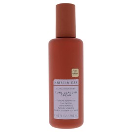 Kristin Ess Hair Ultra Hydrating Curl Leave-In Cream Conditioner for Curly Hair with Frizz Control, Humidity Shielding, Vegan, Color + Keratin Safe, 8.45 fl oz (Pack of 1)