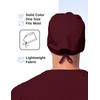 DOKTORAM Maroon Working Cap Made for Easy Adjustment and Comfort