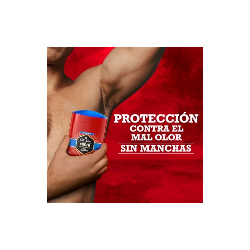 Old Spice Desodorante en barra para hombre Fresh 50 g