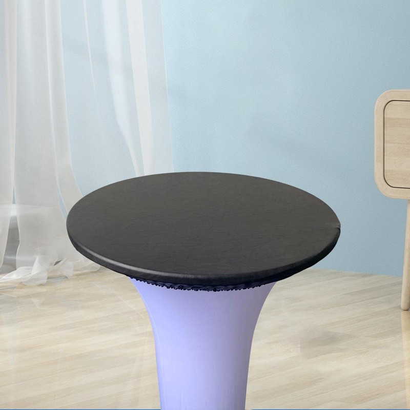 KONAMO N/A Non Slip Round Fabric Waterproof Tablecloth 60cm Diameter