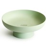 NUTRIUPS Fruit Bowls for The Kitchen Plastic Green Fruit Basket