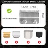 10-Piece Clipper Guard Set, Black Professional Clipper Guard Set Compatible