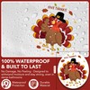 Iconikal 2-Piece Thanksgiving Toilet Seat Cling Set Funny Turkey 11.2x13-Inch