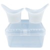 2Pcs Eye Wash Cup,Eye Cups for Eye Wash,Silicone Eye Bath