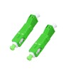 Pack of 2 Fibre Optic Coupling, LC/APC Female to SC/APC