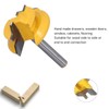 Lock Miter Router Bit 6mm Shank 45 Degree Wood Cutter