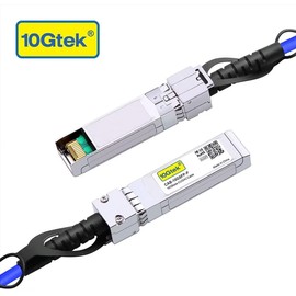 [Dark Blue] 10G SFP+ DAC Cable 2 m (6.5 ft), Twinax SFP+ Cable for Cisco SFP-H10GB-CU2M, Meraki MA-CBL-TA-2M, Ubiquiti UniFi, D-Link, Supermicro, Netgear, Mikrotik, Open Switches