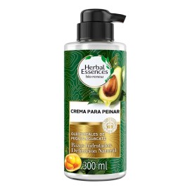 Crema para peinar rizos Herbal Essences Nutre e Hidrata Pequi  Aguacate 300 ml                                                                        