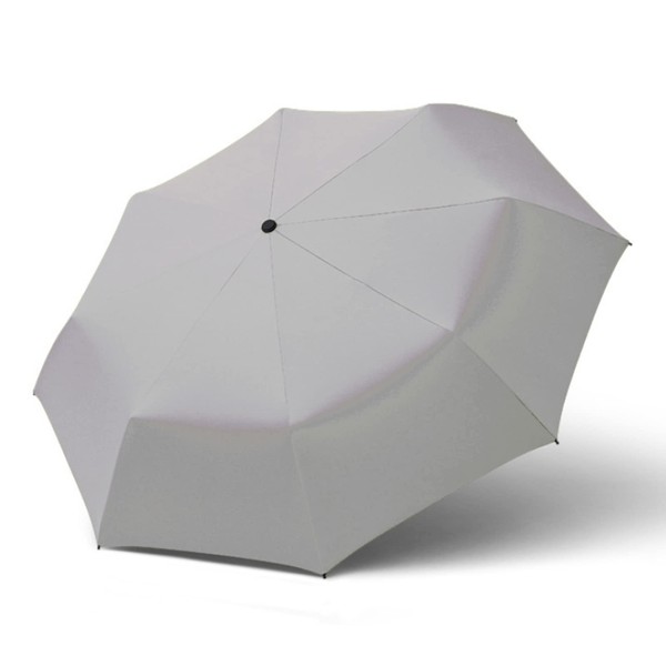 Meichoon - Paraguas de viaje resistente al viento, 3 plegables,