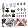 TEHAUX 26-Piece Camera Mount Screw Adapter Set 1/4 and 3/8