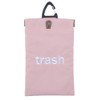 Hemings 4501406 Poy WEEKEND Light Pink Trash Can Pouch, Portable