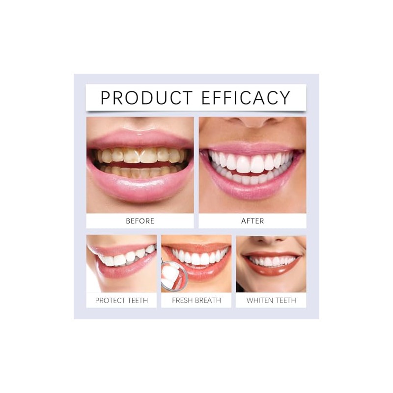7.5% Hydroxyapatite Toothpaste(Fluoride Free), Nano Hydroxyapatite Toothpaste for Sensitive Teeth,