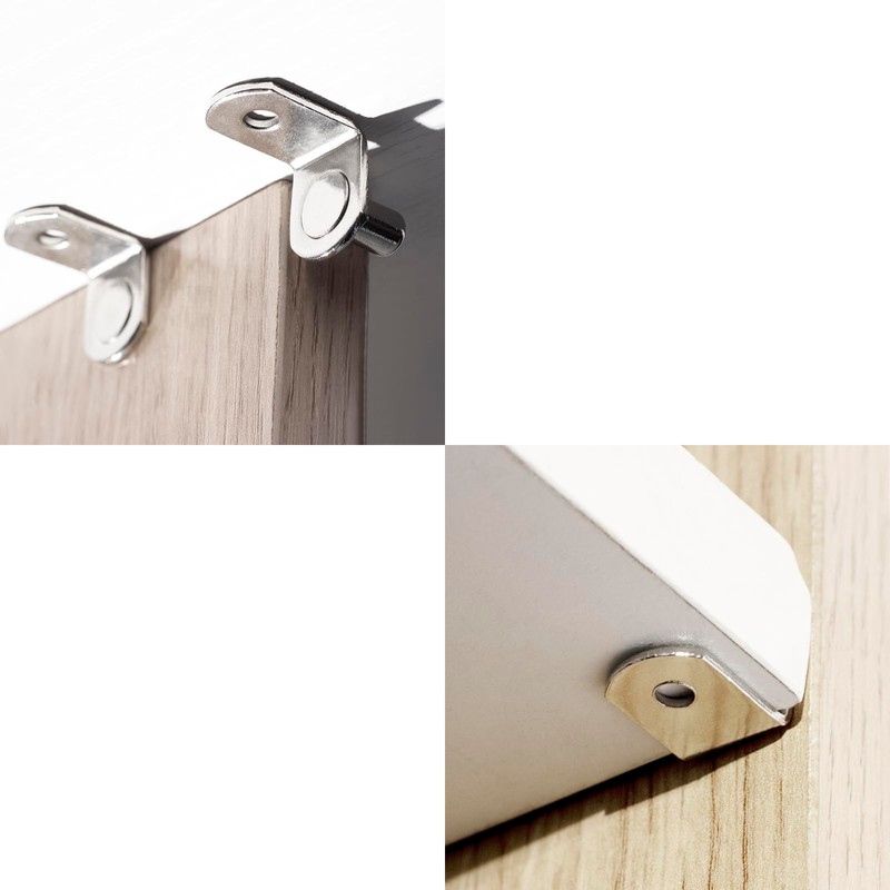 SDTWZW 5mm Shelf Pegs L-Shaped Cabinet Support Pins Bracket Style