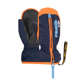 Reusch Baby Ben Mitten Gloves Dress Blue/Orange Popsicle, V