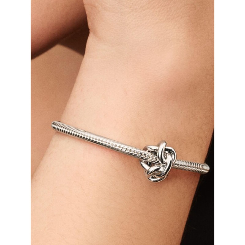 Infinity Knot Charm 925 Sterling silver Beads