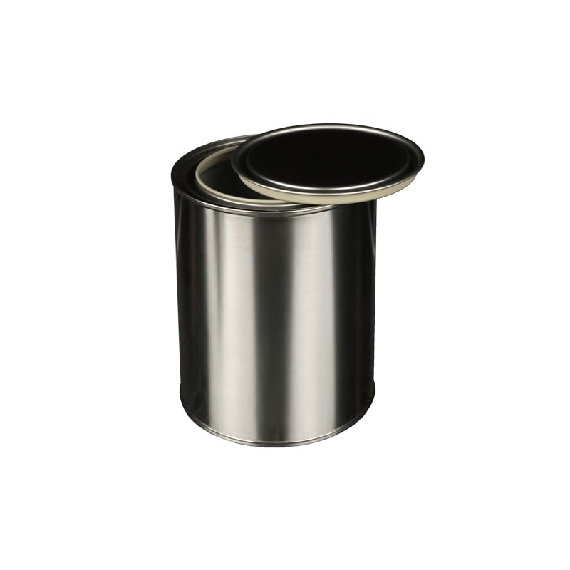 Empty tin, tin, paint can, paint can, made of tinplate,
