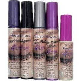 Mascara Professional Collection for Volume and Complete Lash Length Deep Ebony Shade and Enduring All-Day Glamour Pack of 5