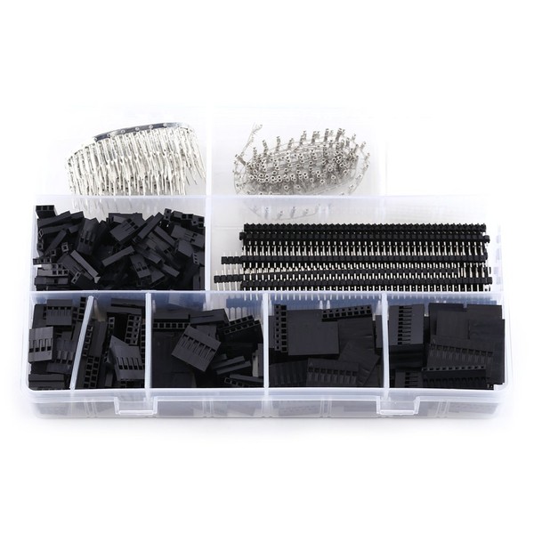 1450pcs 2.54mm Pitch Male Female Pin Dupont Crimp Header Connector