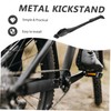 Gadpiparty Bike Rear Side Stand Aluminium Alloy Kickstand with Non