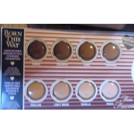 Too Faced Born This Way Undetectable Foundation 8 Shade Trial Bubble Card NEW