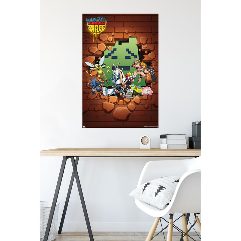Aqua Teen Hunger Force - Villains - Poster - Premium