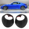 2 Pcs AC Air Vent Trim Dry Carbon Fiber Outlet